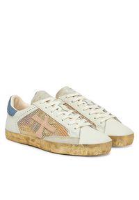 Premiata Sneakersy Stevend Var 6666 Écru. Materiał: skóra #3