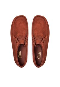 Clarks Półbuty Wallabee Evo 26178278 Pomarańczowy. Kolor: pomarańczowy. Materiał: zamsz, skóra #4