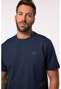 JAY-PI - Męska Funkcyjna koszulka henley FLEXNAMIC® trekking rękaw 1/2. Typ kołnierza: typu henley. Kolekcja: plus size. Kolor: niebieski. Materiał: poliester, elastan, materiał. Sport: turystyka piesza #2