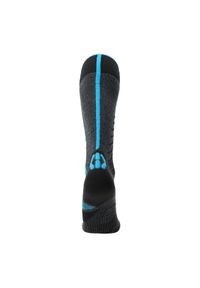 UYN - Ski One Merino Socks. Kolor: wielokolorowy, niebieski, czarny. Materiał: wełna. Sport: turystyka piesza #1