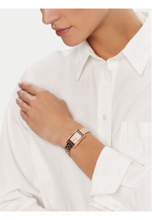 U.S. Polo Assn. Zegarek Ginger USP8400RG Złoty. Kolor: złoty