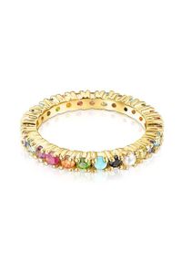 Tous pierścionek ze srebra pokrytego złotem. Materiał: złote, srebrne. Kolor: złoty #4