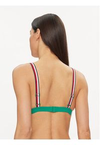 TOMMY HILFIGER - Tommy Hilfiger Góra od bikini UW0UW05290 Zielony. Kolor: zielony. Materiał: syntetyk