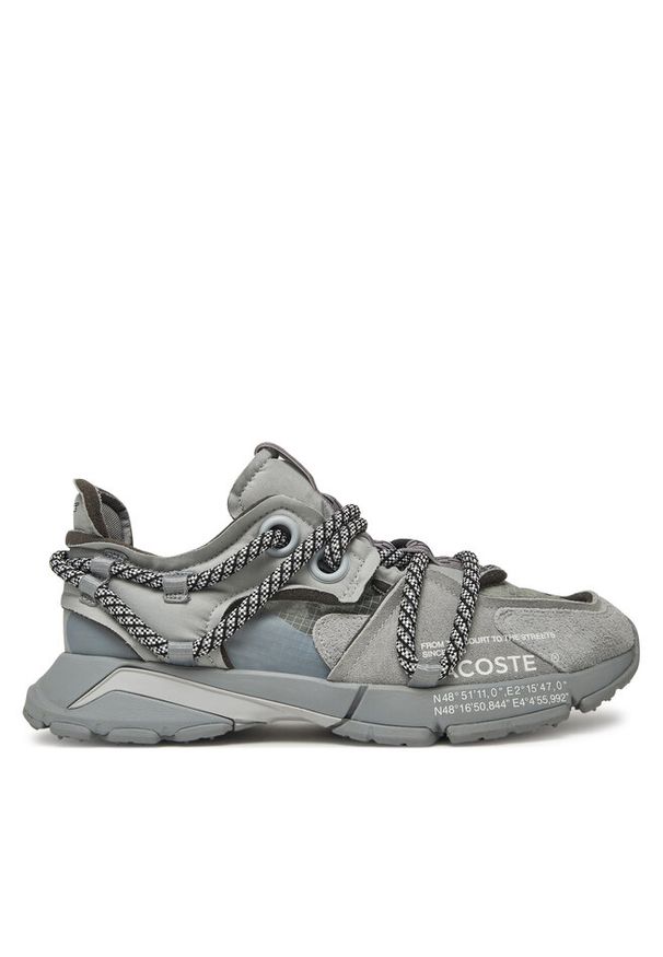 Sneakersy Lacoste. Kolor: szary