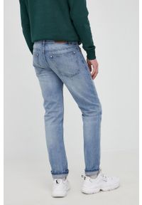 United Colors of Benetton jeansy męskie. Kolor: niebieski
