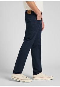 Lee - LEE DAREN ZIP FLY MĘSKIE SPODNIE MATERIAŁOWE DEEP NAVY L707TY64 112145476. Materiał: materiał #5