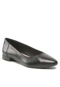 Baleriny Sarah Karen - RST-KOLETTA-02 Black. Kolor: czarny. Materiał: skóra. Styl: klasyczny #1