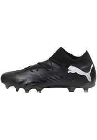 Puma - Buty Piłkarskie Dla Dorosłych Unisex Future 7 Match Firm Ground. Kolor: czarny. Sport: piłka nożna