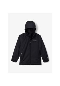 columbia - Kurtka przeciwdeszczowa chłopięca Columbia Dalby Springs II Jacket. Kolor: czarny. Sport: turystyka piesza