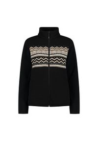 Bluza damska turystyczna CMP 34J0746. Kolor: czarny. Materiał: polar #1