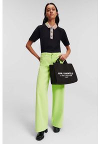 Karl Lagerfeld torebka kolor czarny. Kolor: czarny #5