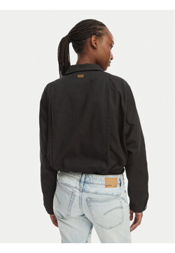G-Star RAW - G-Star Raw Kurtka przejściowa D28439-E347 Czarny Regular Fit. Kolor: czarny. Materiał: bawełna