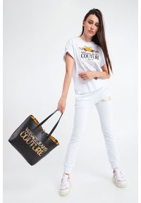 Versace Jeans Couture - T-SHIRT VERSACE JEANS COUTURE. Okazja: na co dzień. Materiał: materiał. Styl: casual #3