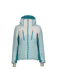 PEAK MOUNTAIN - Damska kurtka wodoodporna Peak Mountain Archarme. Kolor: niebieski. Sezon: zima. Sport: narciarstwo #1