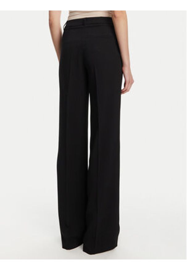 Marella Spodnie palazzo Pascia 2523136053 Czarny Wide Leg. Kolor: czarny. Materiał: syntetyk