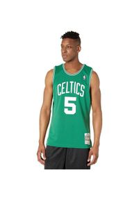 Koszulka do koszykówki męska Mitchell & Ness NBA Swingman Road Jersey Celtics. Kolor: zielony. Materiał: jersey. Sport: koszykówka