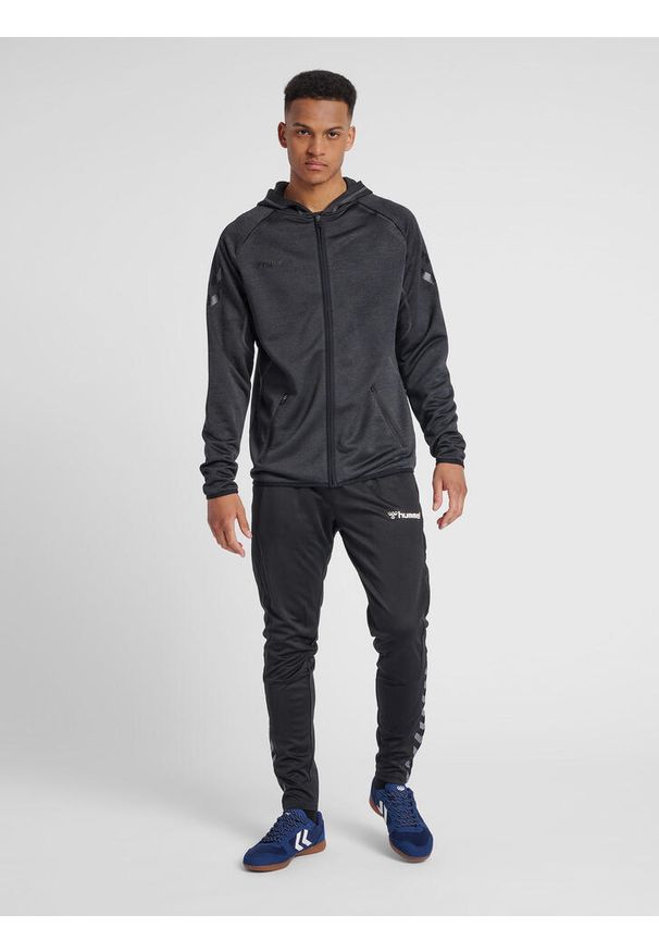 Bluza Hummel Zip hmlAUTHENTIC Pro. Typ kołnierza: kaptur. Kolor: czarny. Sport: fitness, piłka ręczna