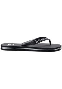 Japonki plażowe męskie Quiksilver Molokai Core. Okazja: na plażę. Kolor: czarny