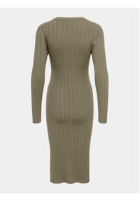 only - ONLY Sukienka dzianinowa Meddi 15311087 Zielony Slim Fit. Kolor: zielony. Materiał: wiskoza, syntetyk #2