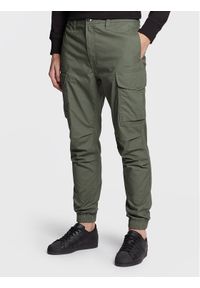 G-Star RAW - G-Star Raw Joggery Combat D22556-9288-8165 Zielony Relaxed Fit. Kolor: zielony. Materiał: bawełna