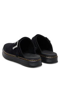 Dr. Martens Klapki Brookline DM40666001 Czarny. Kolor: czarny. Materiał: zamsz, skóra