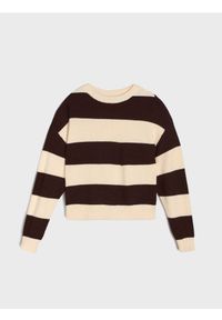 Sinsay - Sweter - khaki. Kolor: brązowy