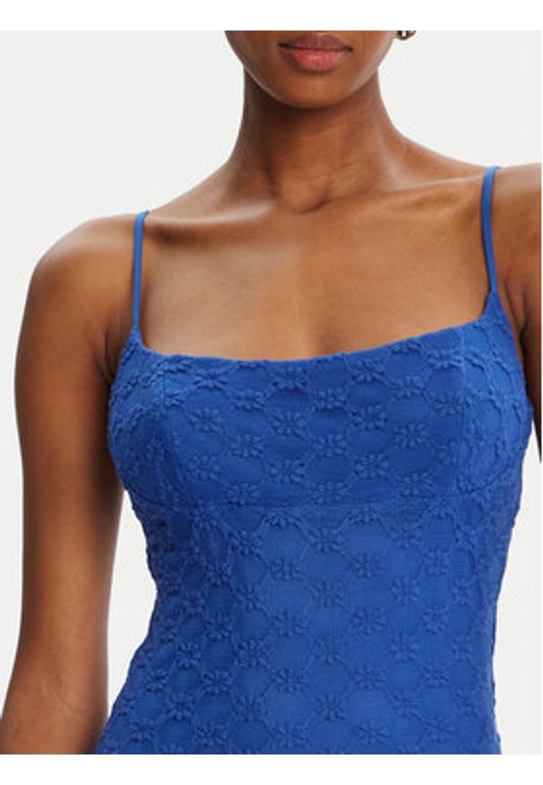 BARDOT - Bardot Sukienka koktajlowa Adoni Mesh 57998DB1 Niebieski Regular Fit. Kolor: niebieski. Materiał: syntetyk, bawełna. Styl: wizytowy