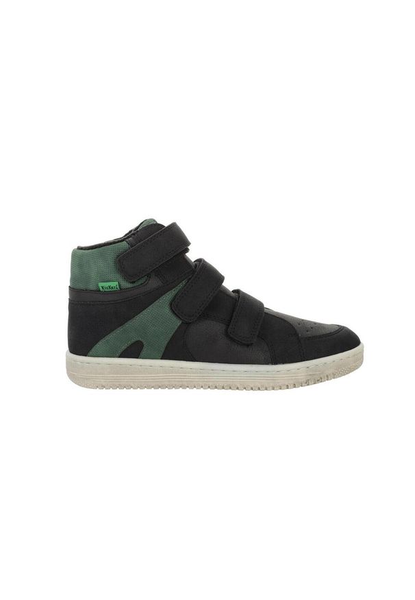 Kickers - Buty miejskie dziecięce KICKERS LOHAN. Kolor: wielokolorowy, czarny, zielony