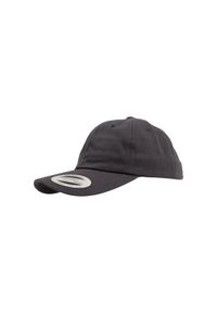 FLEXFIT - Czapka bejsbolówka z bawełny niskoprofilowa Flexfit (X3). Kolor: szary. Materiał: bawełna #1