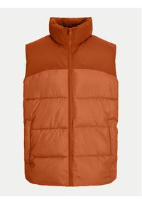 Jack & Jones - Jack&Jones Kamizelka Moon 12256860 Brązowy Regular Fit. Kolor: brązowy. Materiał: syntetyk. Długość rękawa: bez rękawów #8