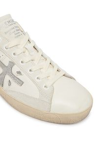 Premiata Sneakersy Stevend Var 8127 Écru. Kolor: kremowy. Materiał: skóra #6