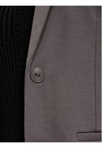only - ONLY Marynarka Poptrash 15153144 Szary Regular Fit. Kolor: szary. Materiał: syntetyk #6