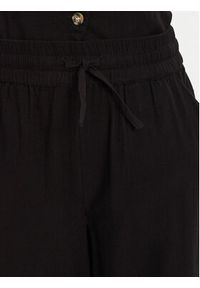 Vero Moda Spodnie materiałowe Caia 10333796 Czarny Wide Leg. Kolor: czarny. Materiał: bawełna #5