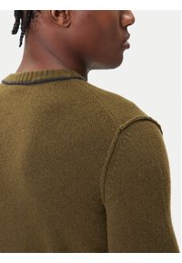 Aeronautica Militare Sweter 252MA1608UL00924 Zielony Regular Fit. Kolor: zielony. Materiał: wełna