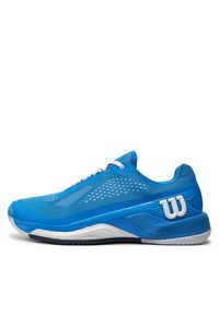 Wilson Buty do tenisa Rush Pro 4.0 WRS332080 Niebieski. Kolor: niebieski. Materiał: materiał. Sport: tenis