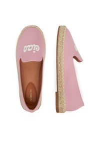 DeeZee Espadryle 8-266-3 Różowy. Kolor: różowy. Materiał: materiał