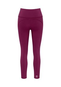 Triumph Legginsy Cardio 10217851 Bordowy Slim Fit. Kolor: czerwony. Materiał: syntetyk