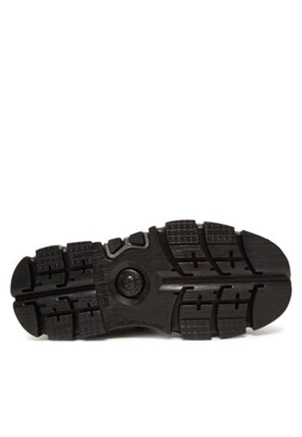 NEW ROCK Botki M-WALL373N-C1 Czarny. Kolor: czarny. Materiał: skóra. Styl: rockowy