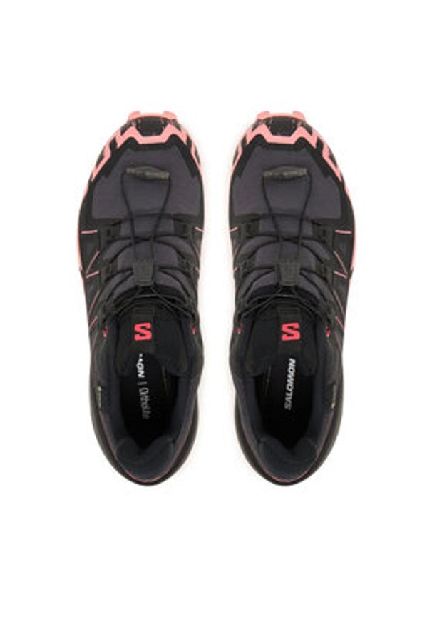 salomon - Salomon Buty do biegania Speedcross 6 Gore-Tex L47880400 Szary. Kolor: szary. Materiał: materiał. Technologia: Gore-Tex. Model: Salomon Speedcross