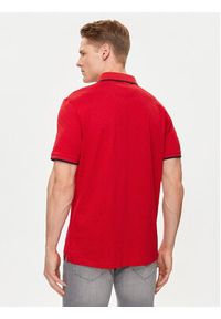 Pierre Cardin Polo C5 21274.2098 Czerwony Regular Fit. Typ kołnierza: polo. Kolor: czerwony. Materiał: bawełna