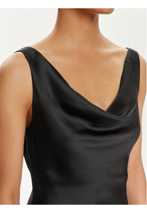 NORMA KAMALI Sukienka wieczorowa ST2223CB739001 Czarny Regular Fit. Kolor: czarny. Materiał: syntetyk. Styl: wizytowy