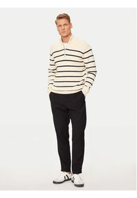 Only & Sons Sweter 22023210 Écru Regular Fit. Materiał: bawełna