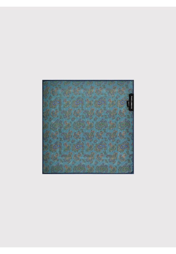 Pako Lorente - PAKO LORENTE - Dwustronna poszetka męska. Materiał: poliester. Wzór: kolorowy