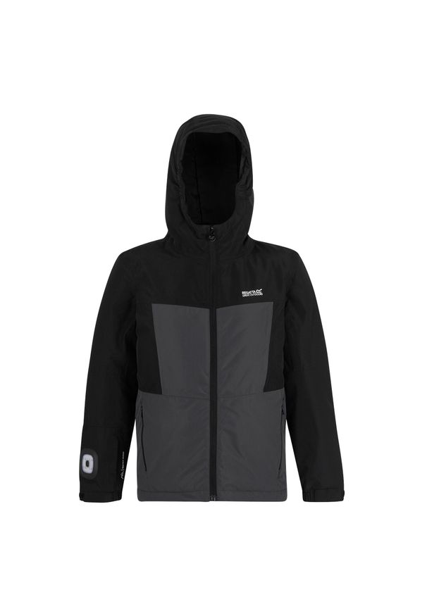 Regatta - Kurtka Dziecięca Beamz Insulated Waterproof Jacket. Kolor: czarny