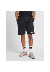 Spodenki sportowe męskie Hummel Go Cotton Bermuda Shorts. Kolor: czarny