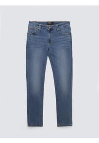 Big-Star - Jeansy męskie dopasowane niebieskie Ronan 397. Kolor: niebieski. Styl: elegancki, sportowy, klasyczny #9