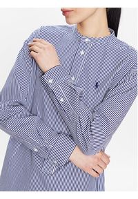 Polo Ralph Lauren Sukienka koszulowa 211891431001 Granatowy Regular Fit. Typ kołnierza: polo. Kolor: niebieski. Materiał: bawełna. Typ sukienki: koszulowe #4