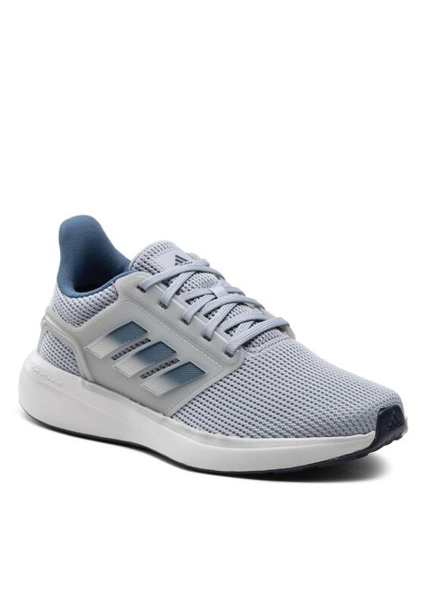 Adidas - adidas Buty Eq19 RunGY4714 Szary. Kolor: szary. Materiał: materiał. Sport: bieganie