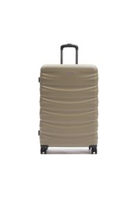 Puccini Walizka duża PC032A Beżowy. Kolor: beżowy #1