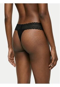 Hugo - HUGO Komplet stringów 50557221 Czarny. Kolor: czarny. Materiał: bawełna #3